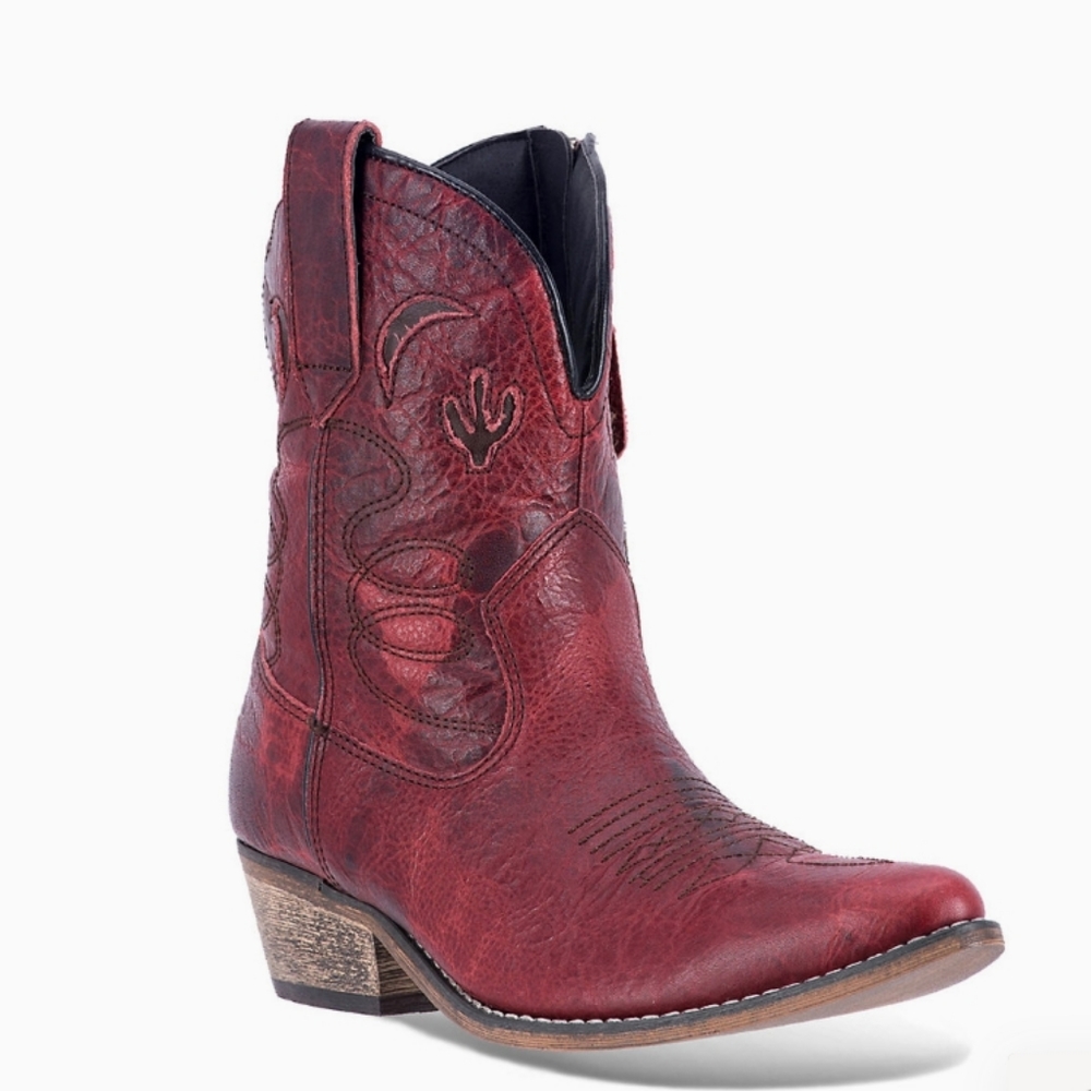 Dingo Adobe Rose Distressed Leather Boots